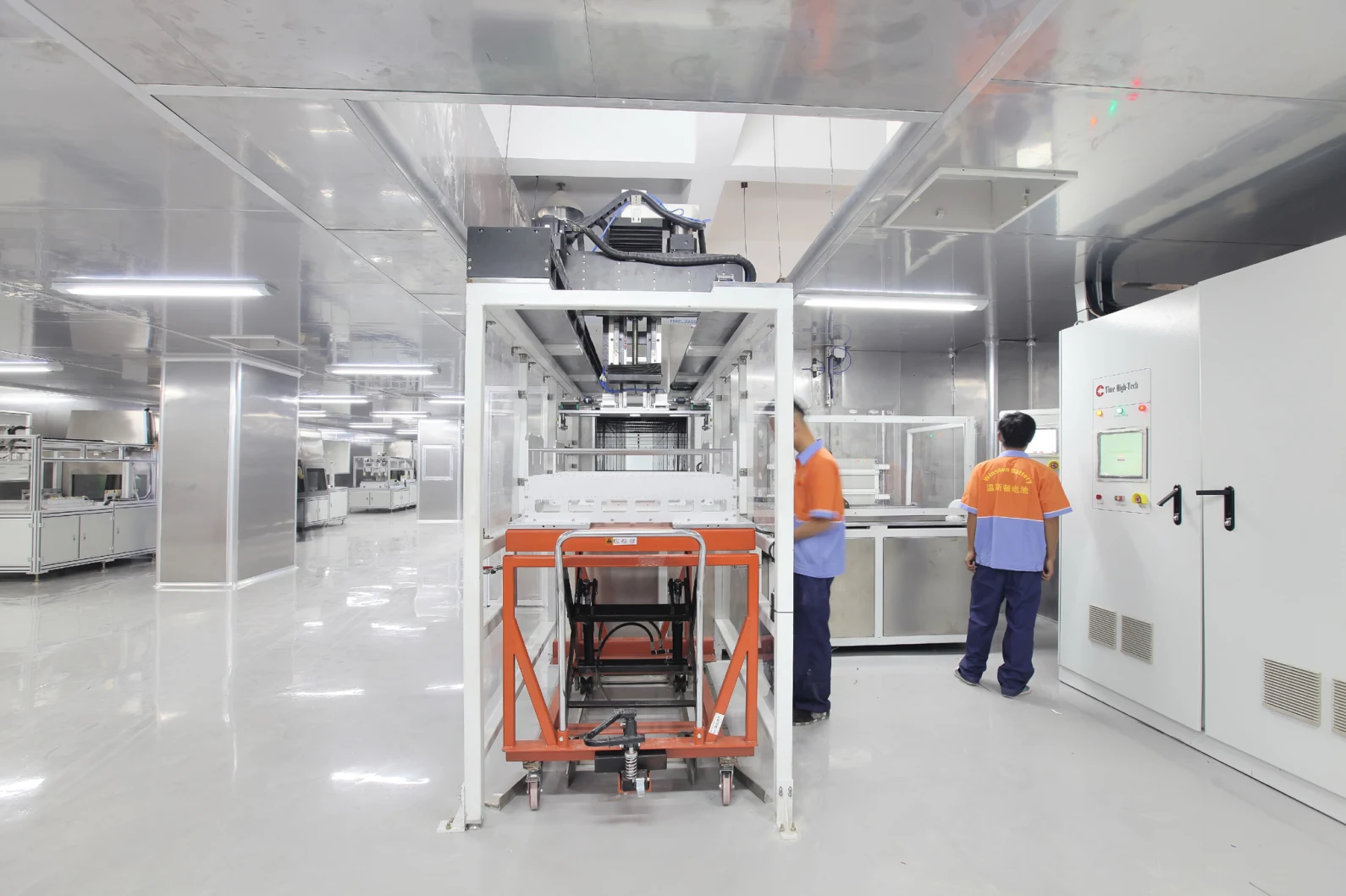 РАНГ A+ батареи лития фосфорнокислого железа LFP лития КАНУНА 3.2V 105ah 5