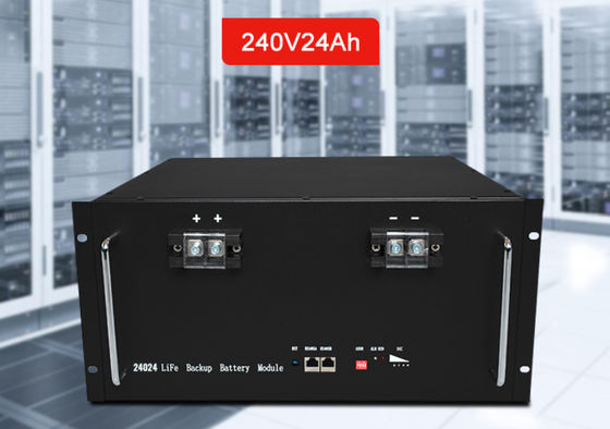 Безопасные системы хранения солнечной энергии блока батарей 240v 24ah LiFePO4